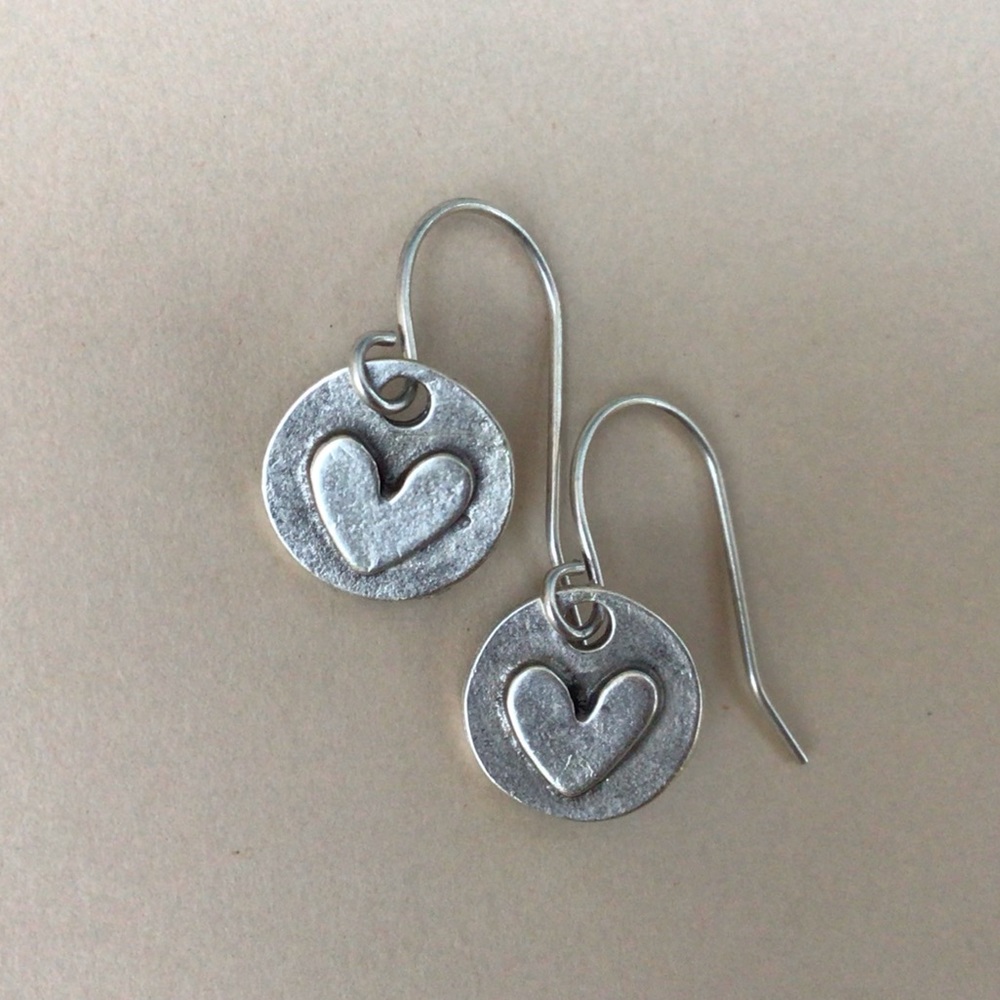 Artisan Sundance Charm Heart Earrings
